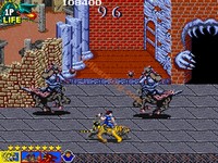une photo d'Ã©cran de Tecmo Knight sur Arcade